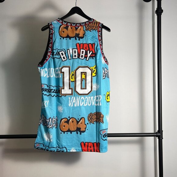 Men's Mitchell & Ness Vancouver Grizzles Bibby Jersey size XL or XXL - Picture 2 of 2